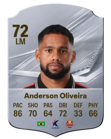 Anderson Oliveira 72 Common LM FC 26 card