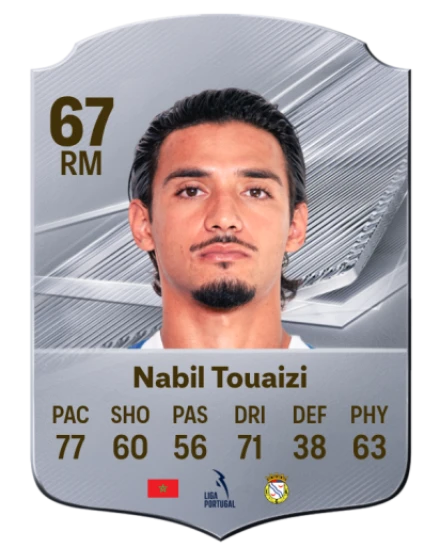 Nabil Touaizi 67 Common RM FC 26 card