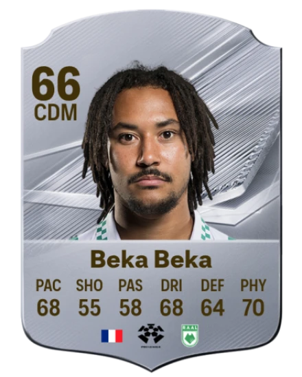 Beka Beka 66 Silver CDM FC 27 card