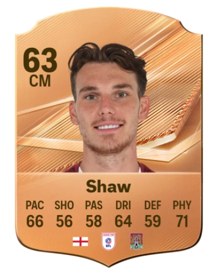 Shaw 63 Common CM FC 26 card
