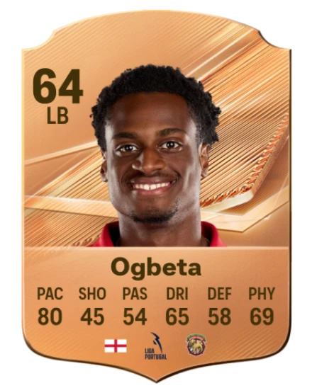 Ogbeta 64 Bronze LB FC 27 card
