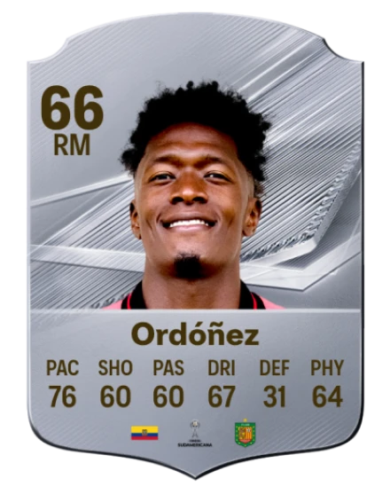 Ordóñez 66 Common RM FC 26 card