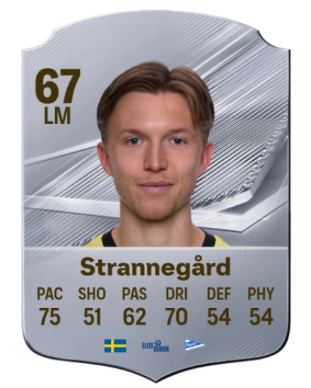 Strannegård 67 Common LM FC 26 card