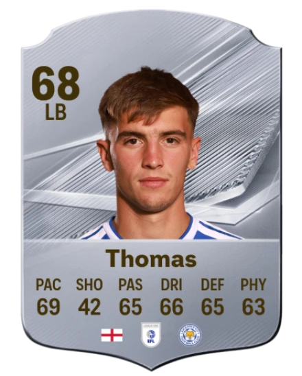 Thomas 68 Silver LB FC 27 card