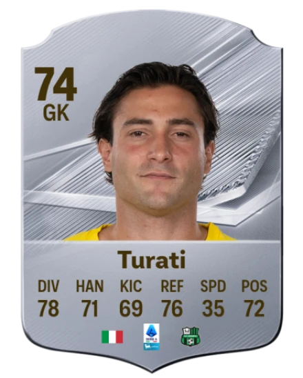 Turati 74 Common GK FC 26 card
