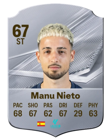 Manu Nieto 67 Common ST FC 26 card