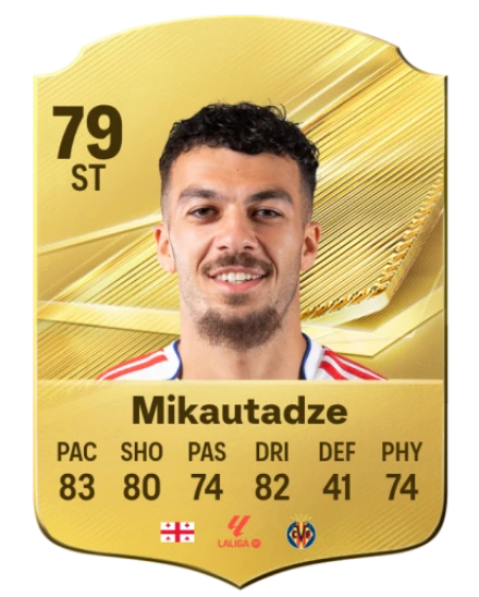 Mikautadze 79 Common ST FC 26 card