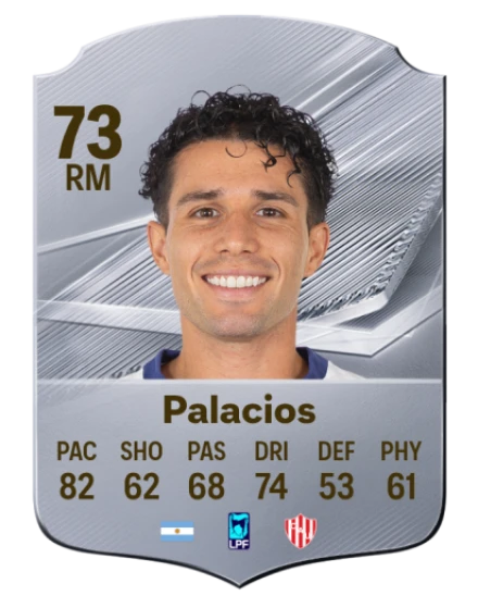 Palacios 73 Common RM FC 26 card