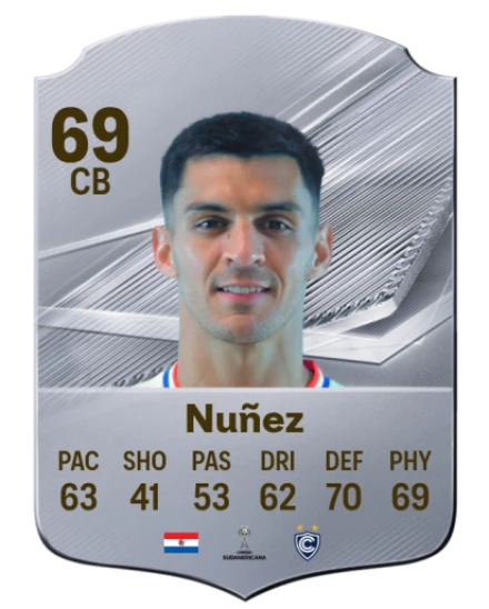 Nuñez 69 Common CB FC 26 card