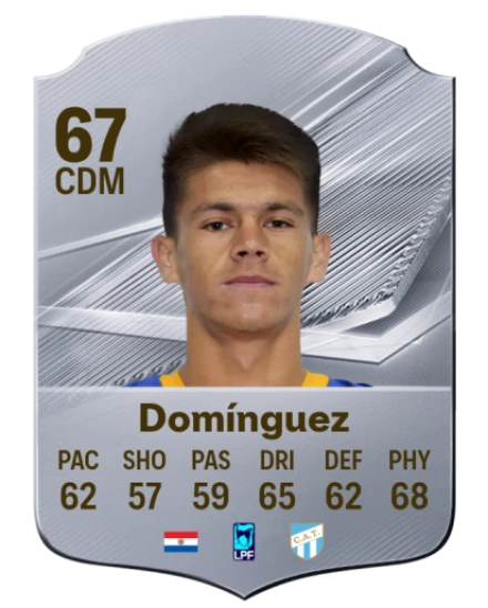 Domínguez 67 Rare CDM FC 26 card
