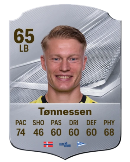 Tønnessen 65 Common LB FC 26 card