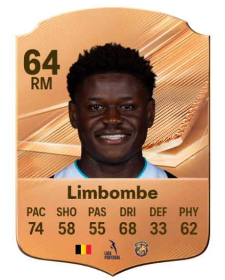 Limbombe 64 Bronze RM FC 27 card