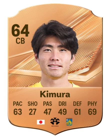 Kimura 64 Bronze CB FC 27 card