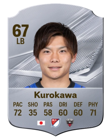 Kurokawa 67 Common LB FC 26 card