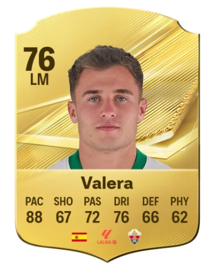 Valera 76 Common LM FC 26 card