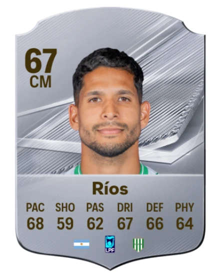 Ríos 67 Common CM FC 26 card