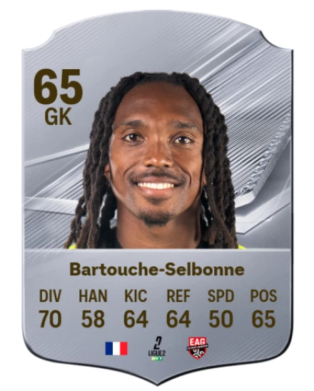 Bartouche-Selbonne 65 Common GK FC 26 card