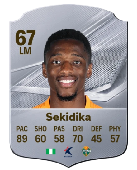 Sekidika 67 Common LM FC 26 card