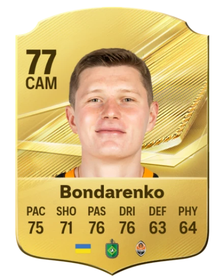 Bondarenko 77 Common CAM FC 26 card