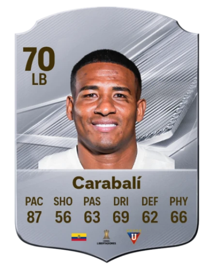Carabalí 70 Common LB FC 26 card
