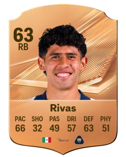 Rivas 63 Bronze RB FC 27 card