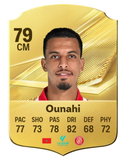Ounahi 79 Rare CM FC 26 card