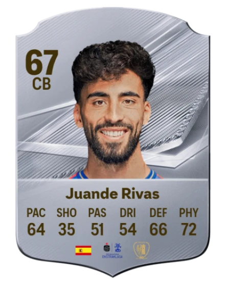 Juande Rivas 67 Common CB FC 26 card