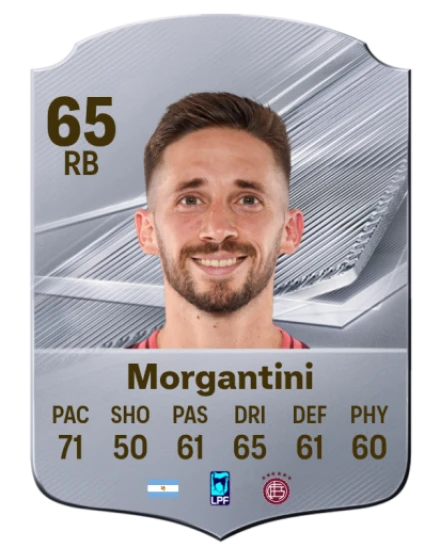 Morgantini 65 Silver RB FC 27 card