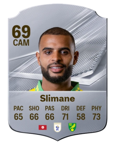 Slimane 69 Common CAM FC 26 card