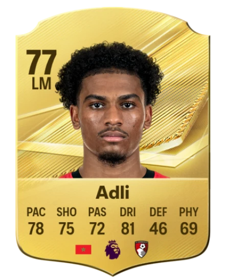 Adli 77 Common LM FC 26 card