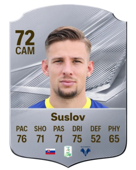 Suslov 72 Common CAM FC 26 card
