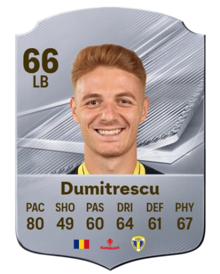 Dumitrescu 66 Common LB FC 26 card