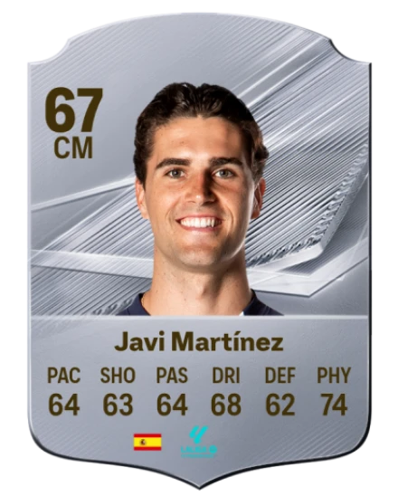 Javi Martínez 67 Common CM FC 26 card