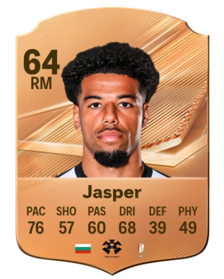 Jasper 64 Bronze RM FC 27 card
