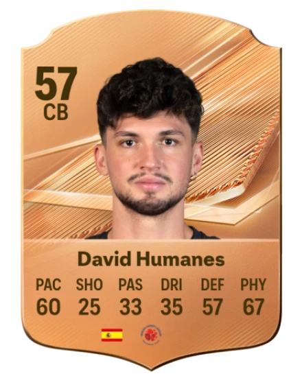 David Humanes 57 Common CB FC 26 card