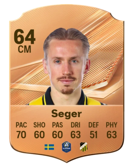 Seger 64 Common CM FC 26 card