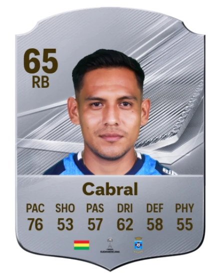 Cabral 65 Common RB FC 26 card