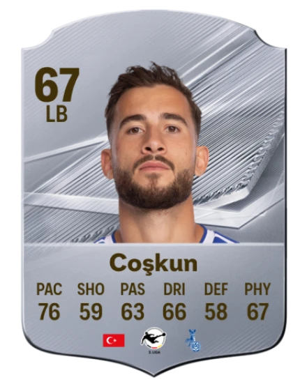 Coşkun 67 Common LB FC 26 card