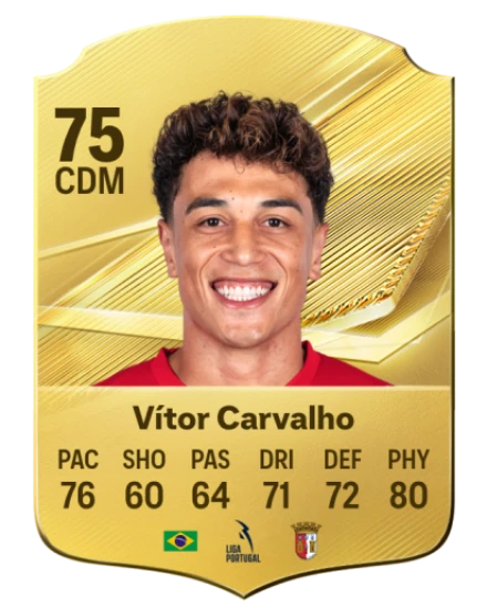 Vítor Carvalho 75 Common CDM FC 26 card