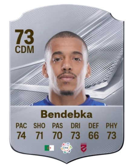 Bendebka 73 Common CDM FC 26 card