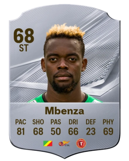 Mbenza 68 Common ST FC 26 card