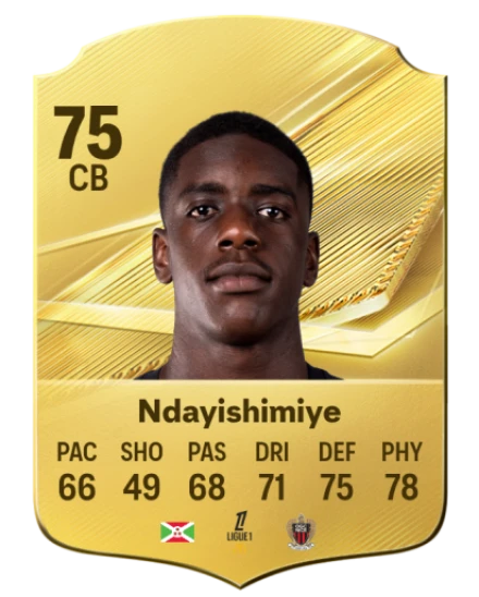 Ndayishimiye 75 Common CB FC 26 card