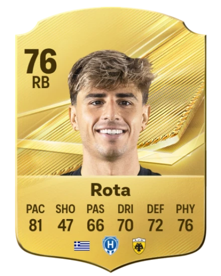 Rota 76 Common RB FC 26 card