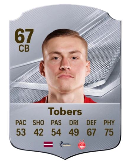Tobers 67 Common CB FC 26 card