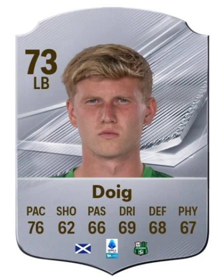 Doig 73 Silver LB FC 27 card