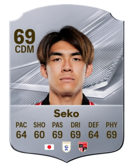 Seko 69 Silver CDM FC 27 card