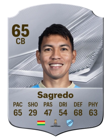 Sagredo 65 Common CB FC 26 card