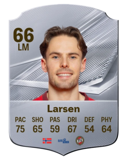 Larsen 66 Common LM FC 26 card