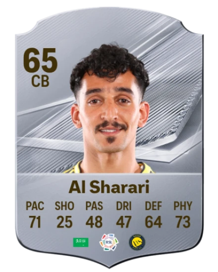 Al Sharari 65 Common CB FC 26 card