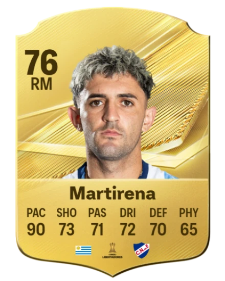 Martirena 76 Rare RM FC 26 card
